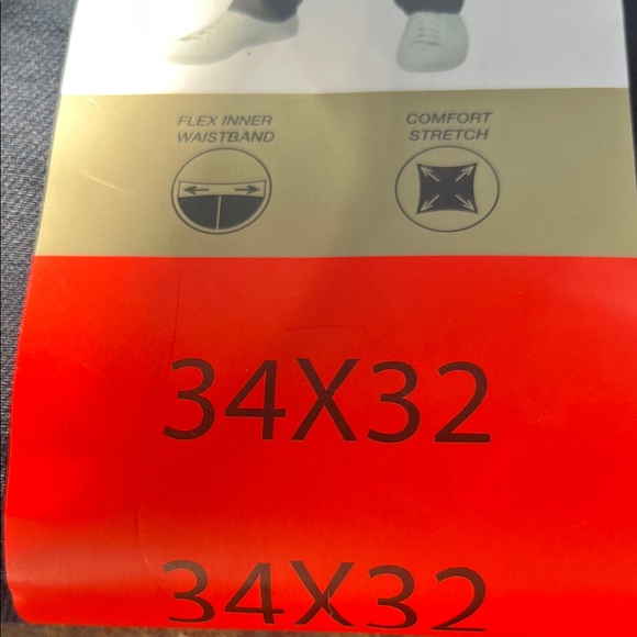 Jachs Navy Chinos 5-pocket stretch fabric nwt  34 x 32 - Picture 4 of 6